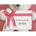 Darčeková poukážka 50 EUR